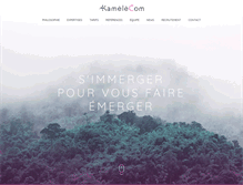 Tablet Screenshot of kamelecom.fr